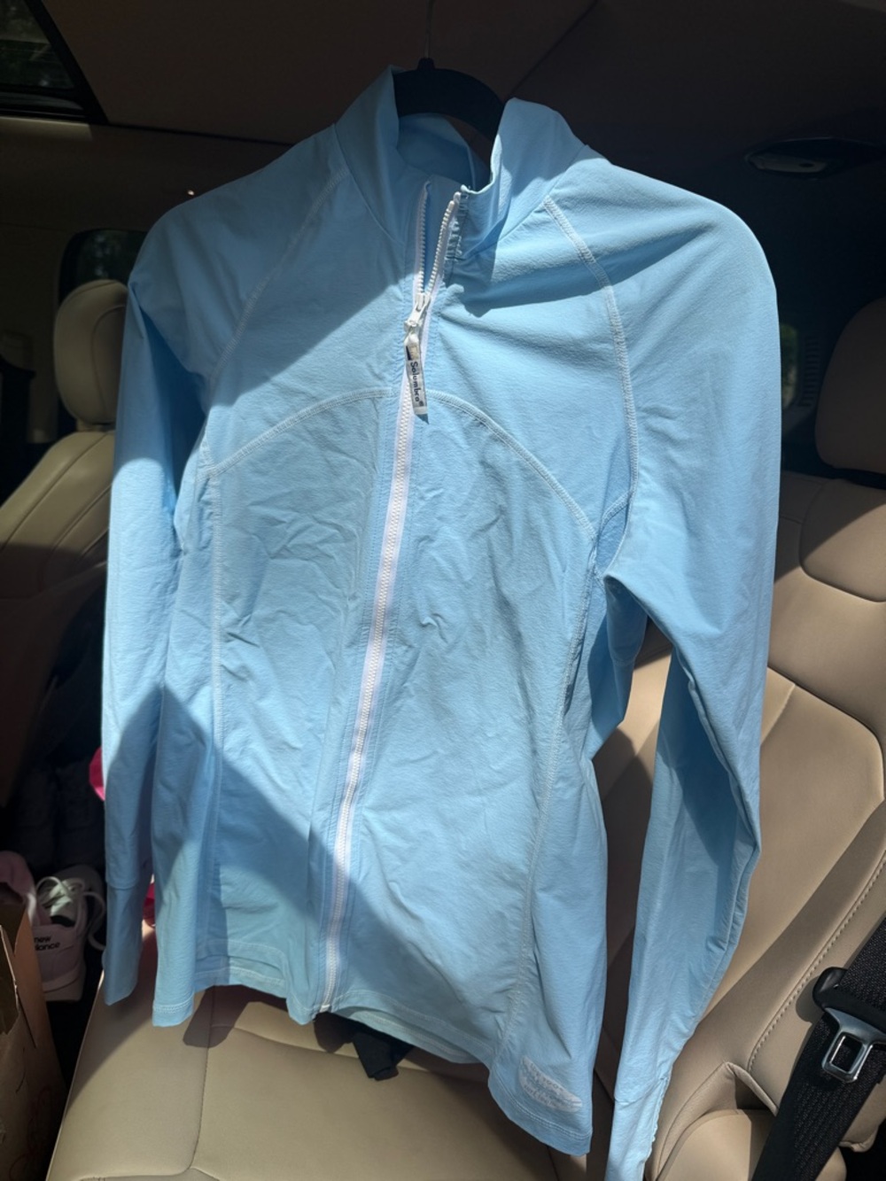 Solumbra Blue Full-Zip Women's Active Jacket